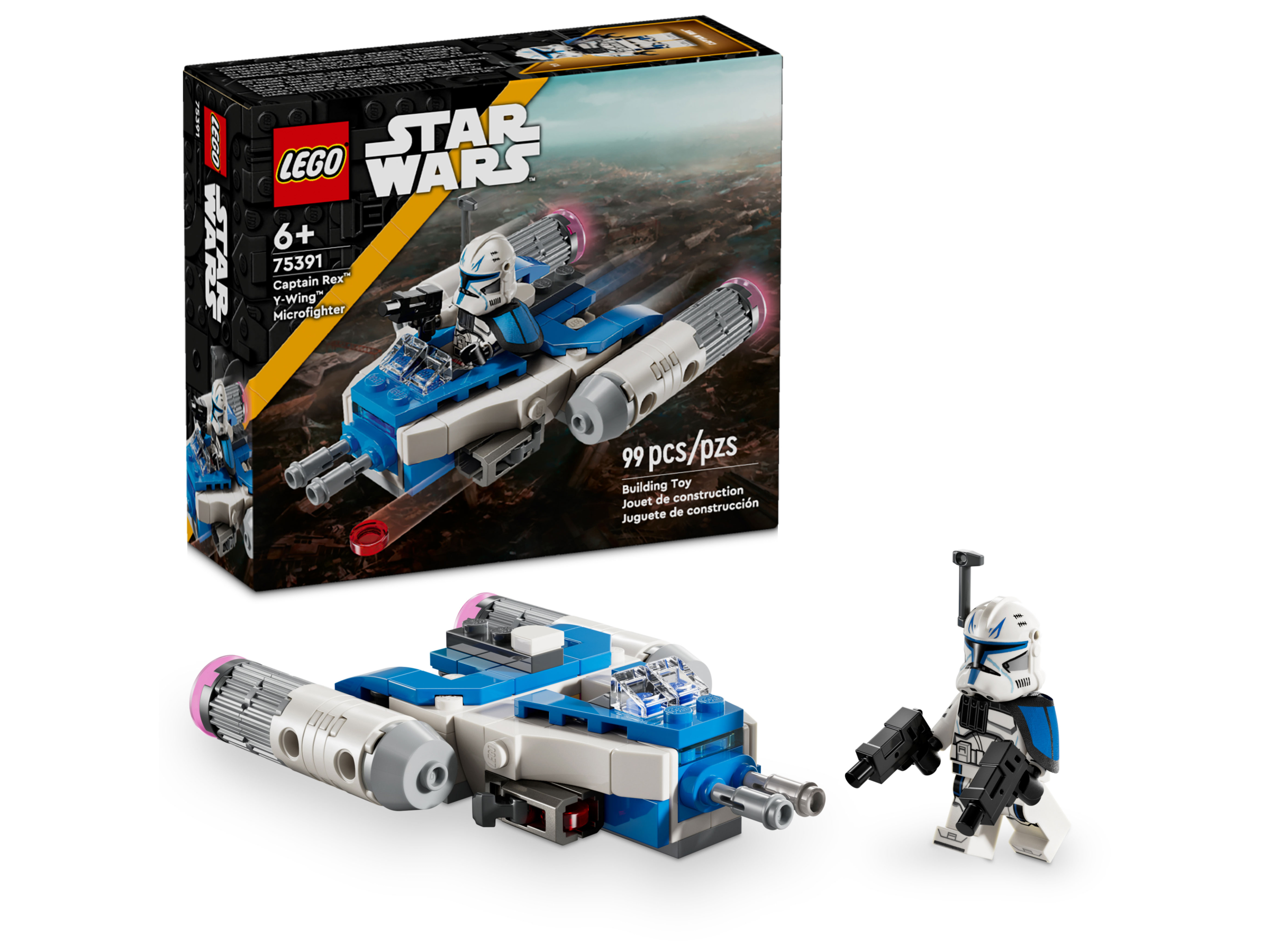 LEGO Star Wars: The Clone Wars Captain Rex Y-wing microfighter 75391