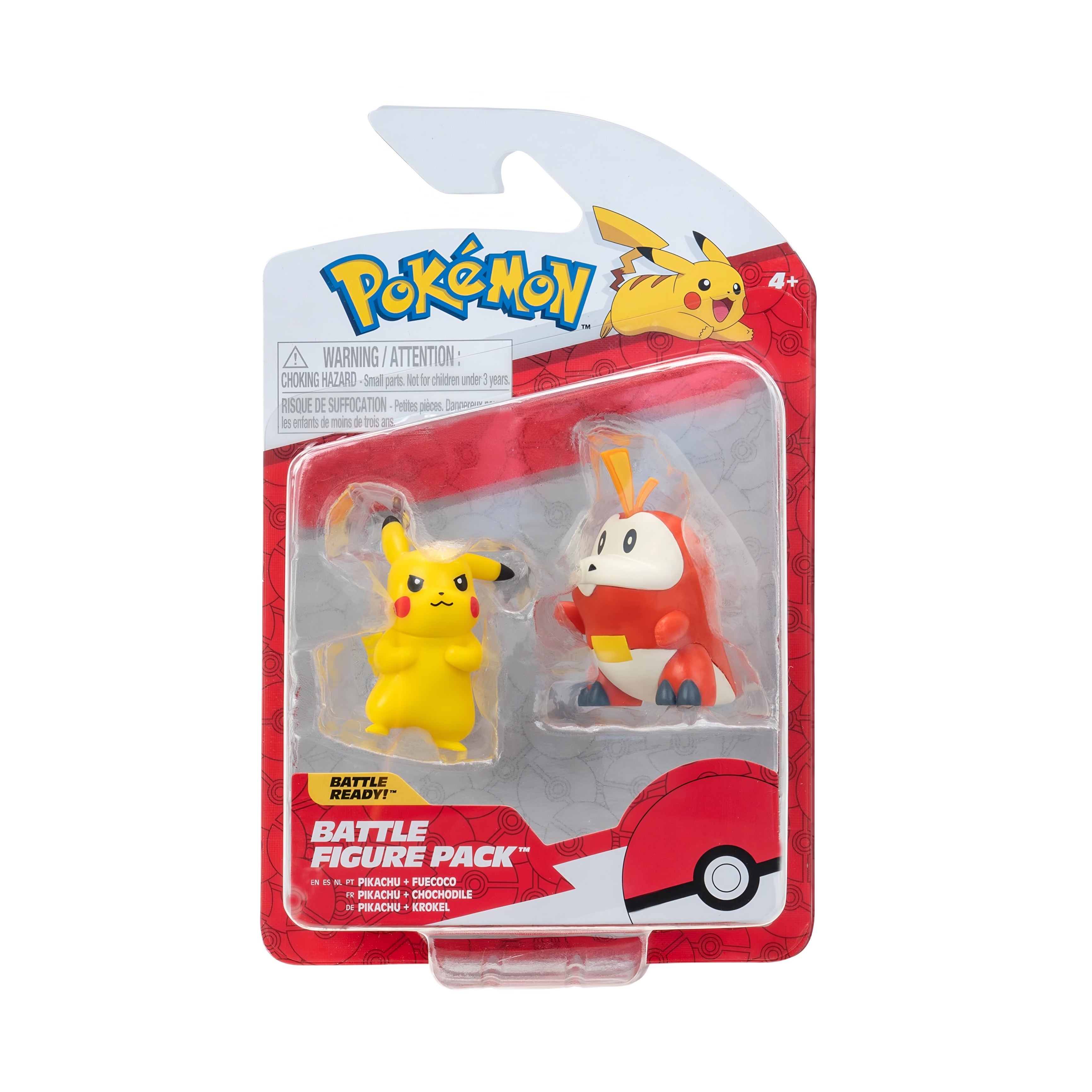 Pokémon Battle Figure Set Pikachu + Fuecoco