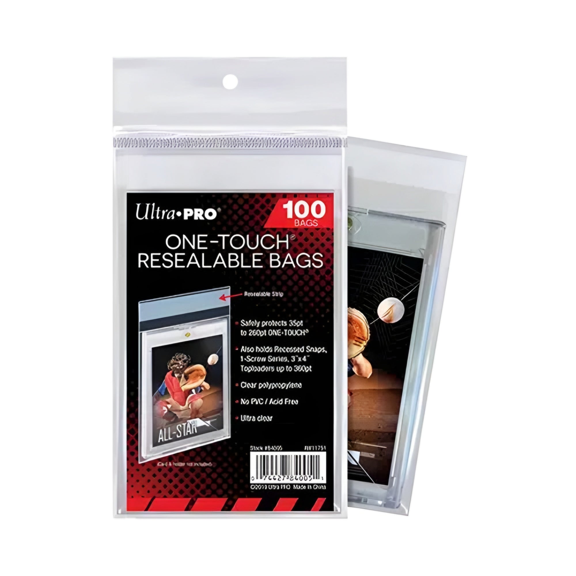 Ultra Pro One-Touch Resealable Bags (100 stuks)