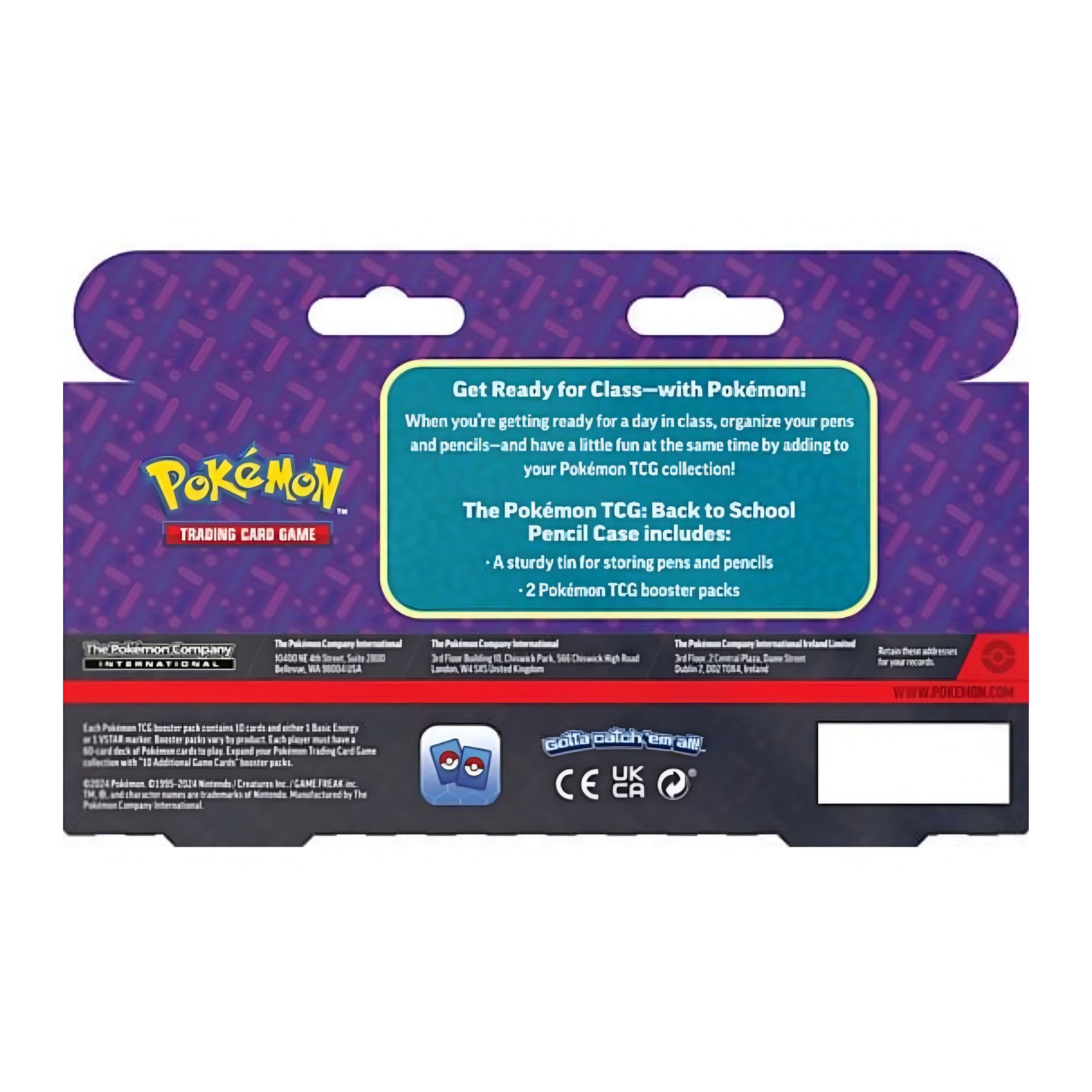 Pokémon Back To School Pencil Tin