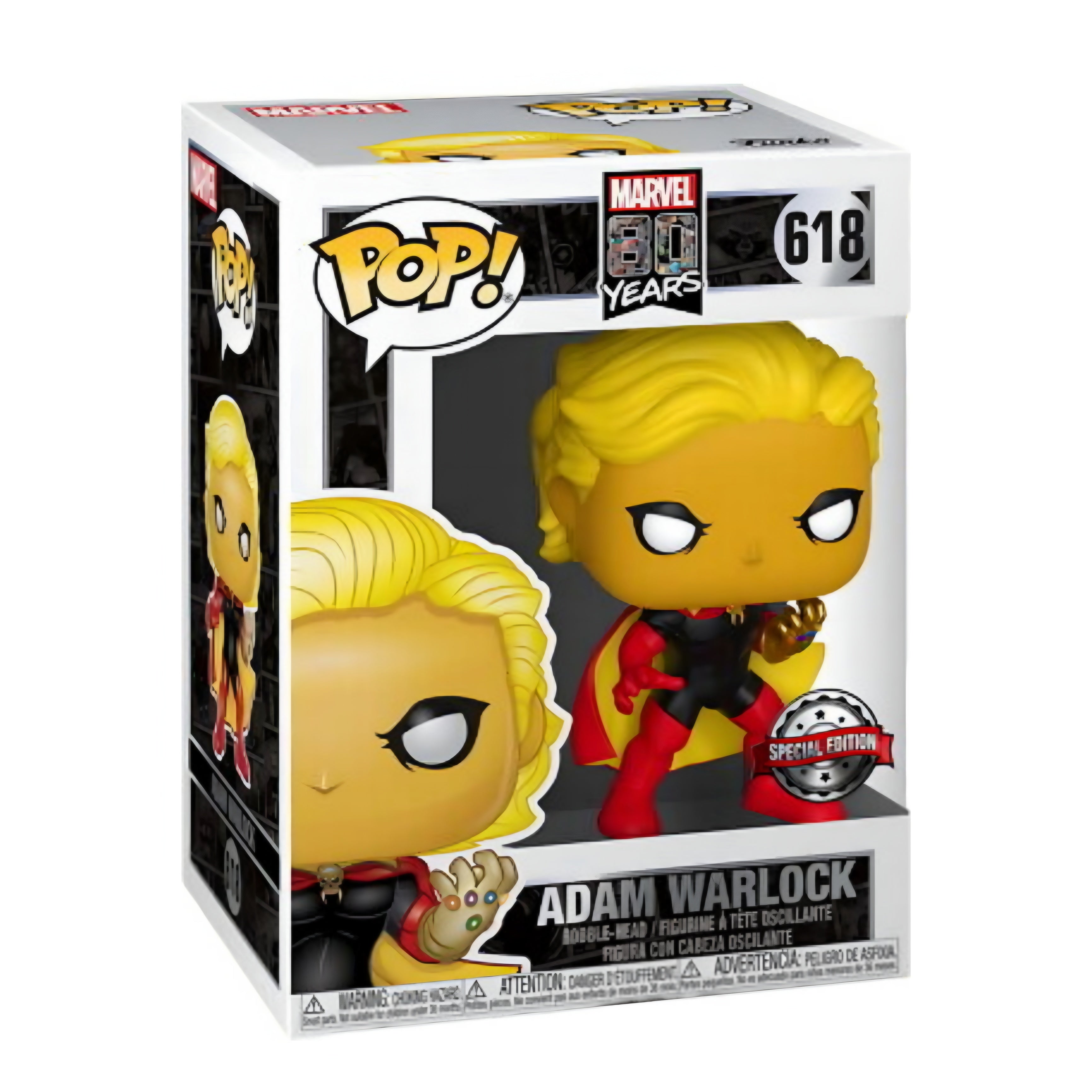 Funko POP! 80 Years Marvel Adam Warlock #618