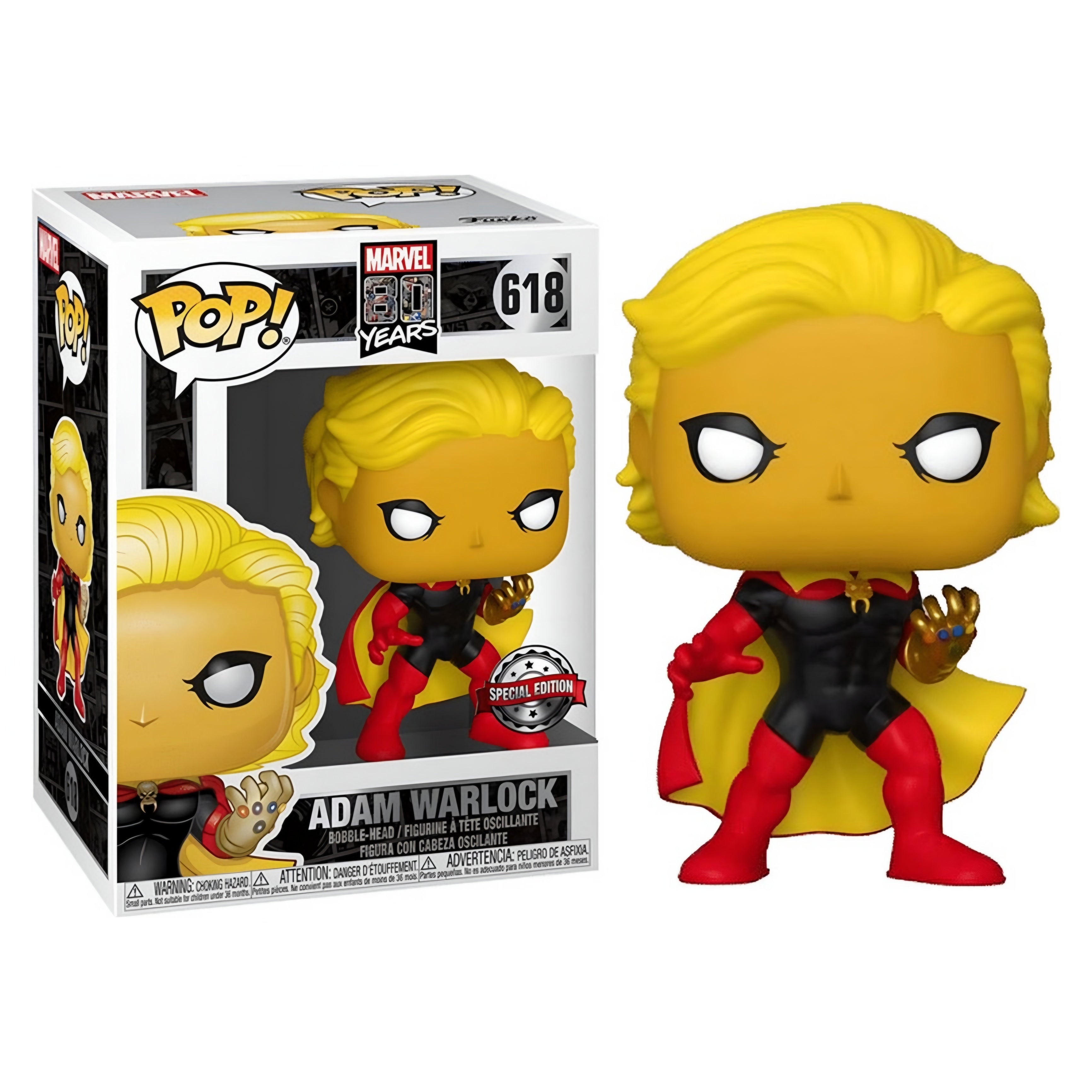 Funko POP! 80 Years Marvel Adam Warlock #618